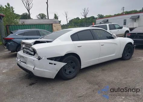 2014 Dodge Charger Police из США, поврежденный, VIN 2C3CDXAT6EH245539